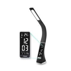 mbeat Activiva LED Desk Lamp with Clock and Calendar