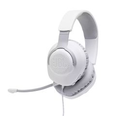 JBL QUANTUM 100 Over Ear Gaming Headset - White
